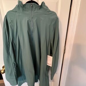 New Athleta  Advantage Poplin Top Pull Over Jacket